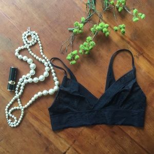 Calvin Klein Black lace bralette ✨👯‍♀️